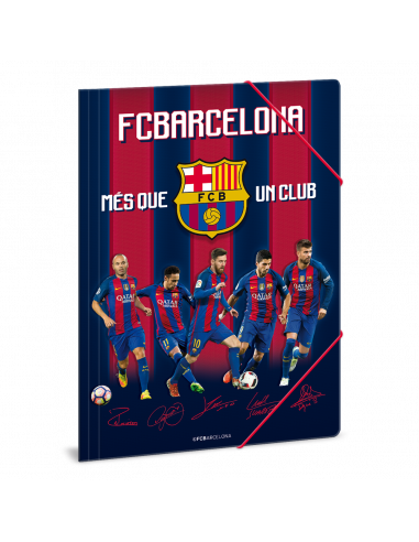 Složka na sešity A4 FC Barcelona Team