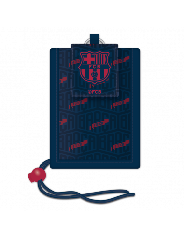 Peněženka na krk FC Barcelona dark blue