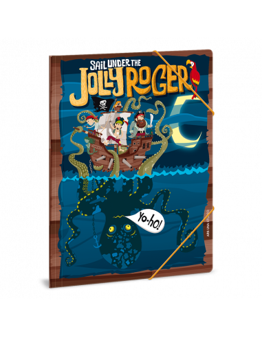 Složka na sešity Jolly Roger A4