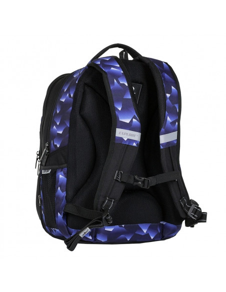 Studentský batoh 2v1 VIKI Crystal blue