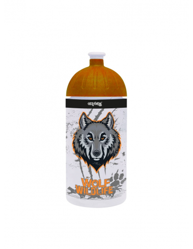 Láhev na pití 500 ml vlk