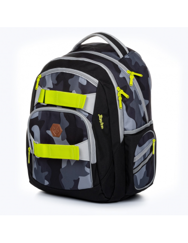 Studentský batoh OXY Style Dark camo