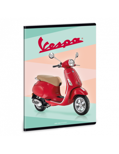 Sešit Vespa A5 scooter linkovaný