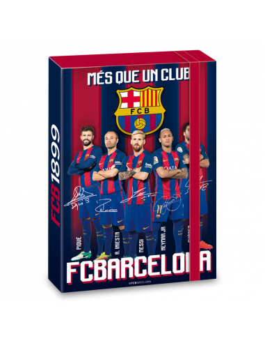 Box na sešity A5 FC Barcelona Team