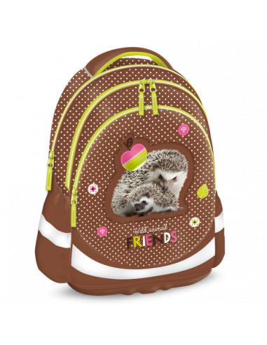 Ježek Hedgehog anatomický školní batoh M