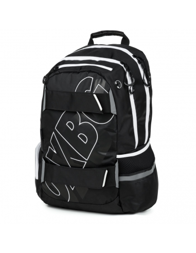 Studentský batoh OXY Sport BLACK LINE white