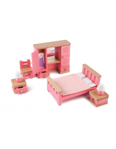 Dřevěný nábytek - Ložnice růžová