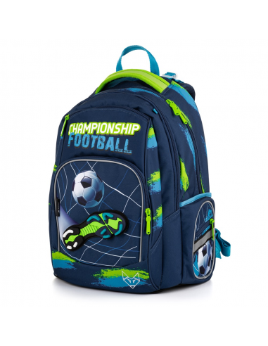 Školní batoh OXY Style Mini fotball blue