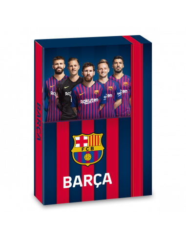 Box na sešity FC Barcelona 19 hráči A4