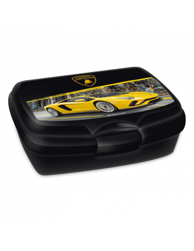 Box na svačinu Lamborghini Yellow Aventador