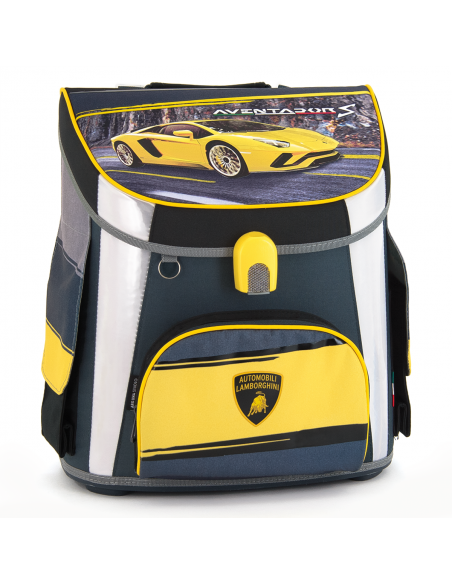 Školní aktovka Lamborghini Yellow Aventador