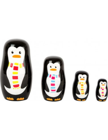 Matrjoška rodina tučňáků