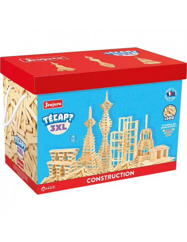 Dřevěná stavebnice TECAP 3XL 500 dílků