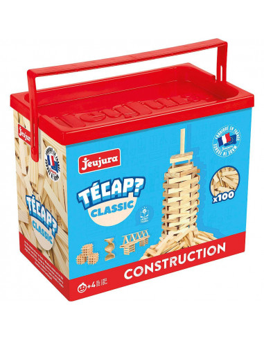 Dřevěná stavebnice TECAP 100 dílků