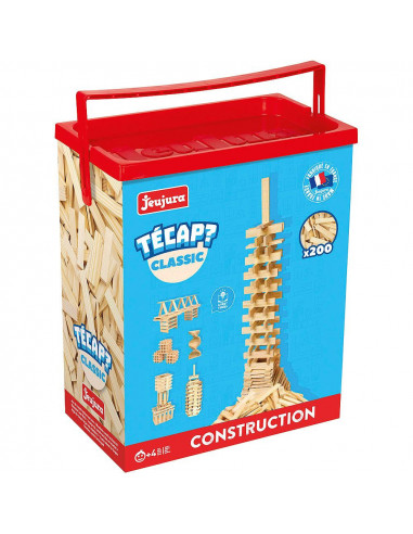 Dřevěná stavebnice TECAP 200 dílků