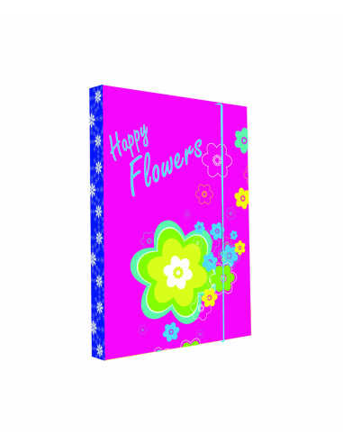 Desky na sešity A4 Premium květiny