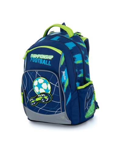 Školní batoh OXY Style Mini football blue