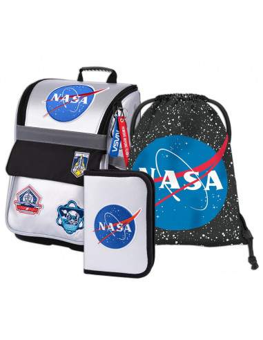SET 3 NASA: aktovka, penál, sáček