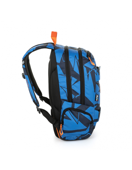 Studentský batoh OXY Sport blue shapes