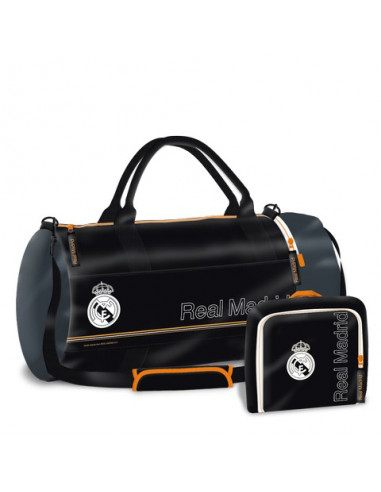 Real Madrid black sportovní taška