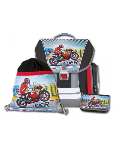 Školní batohový set Rider 3-dílný