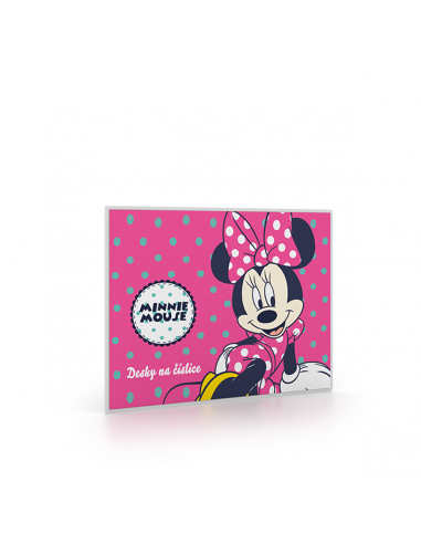 Desky na číslice Minnie Mouse